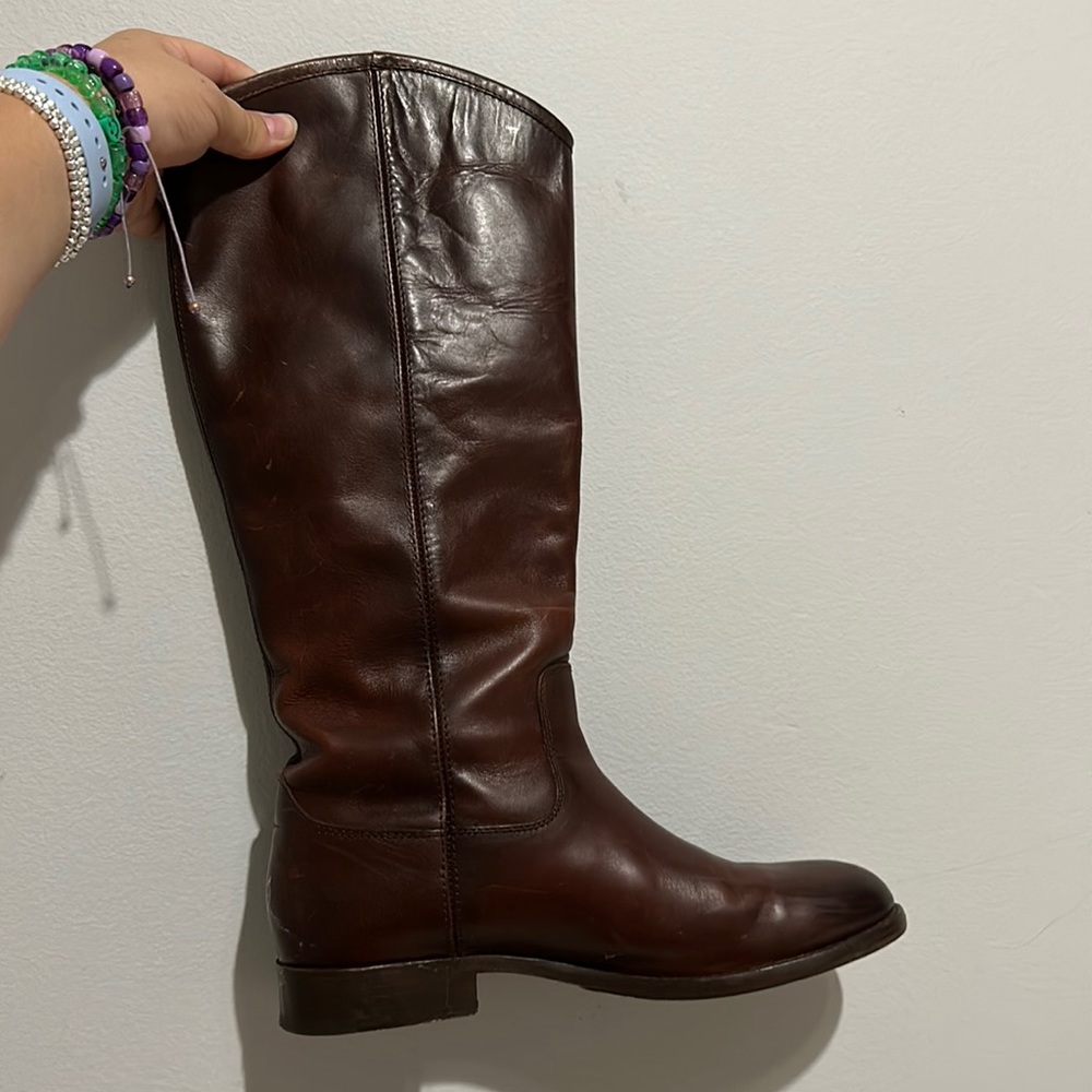 Frye brown riding boots